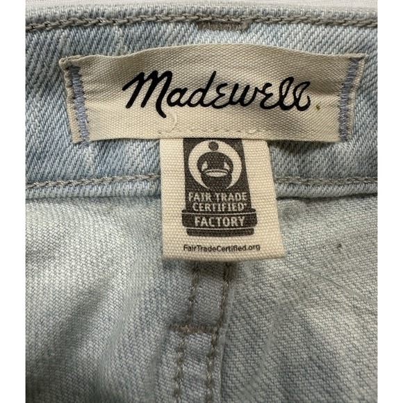 Madewell The Curvy Perfect Vintage Jeans Women's Sz W28 New With Tags Light Wash - Picture 8 of 16